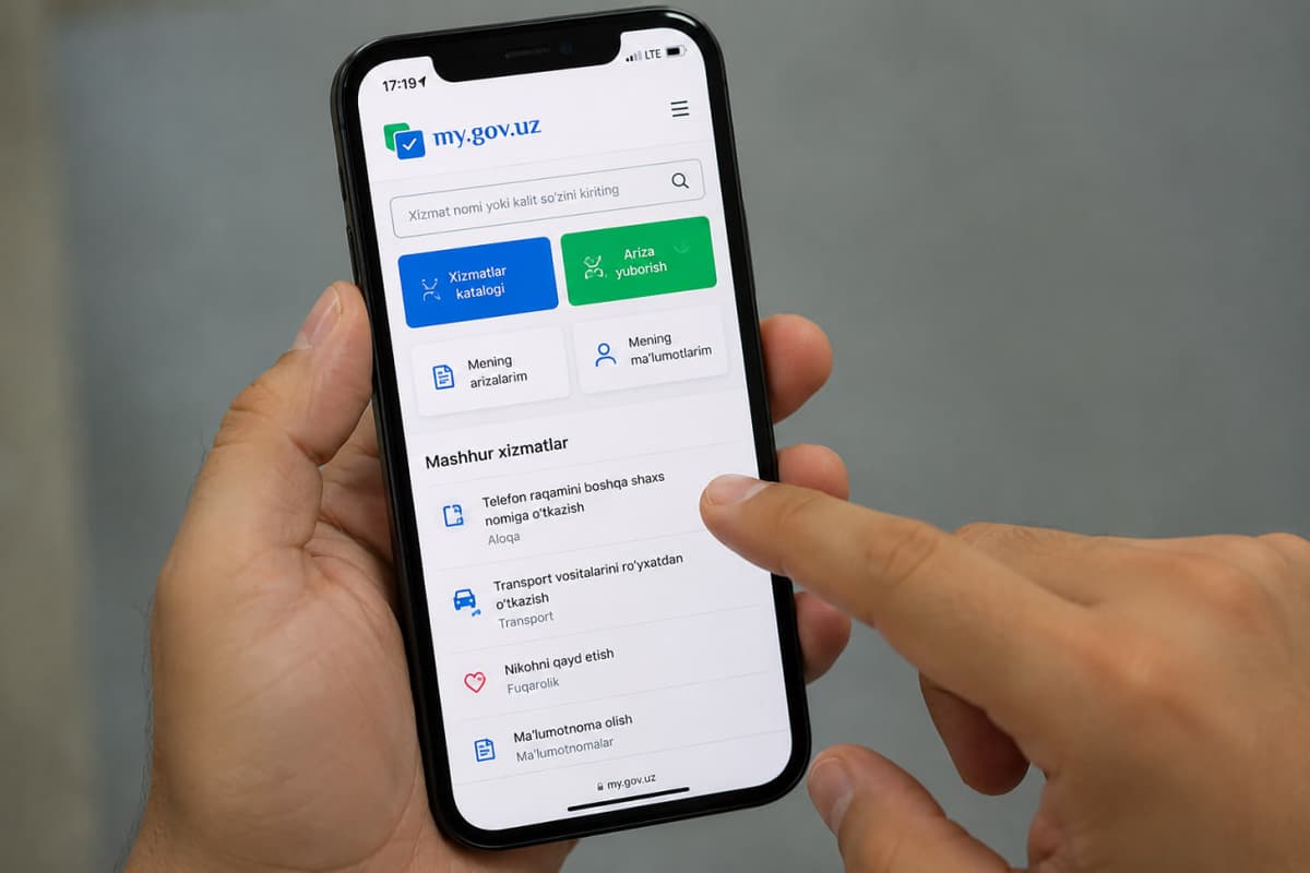 Telefon raqamini boshqa odamga qanday rasmiylashtirish mumkin?