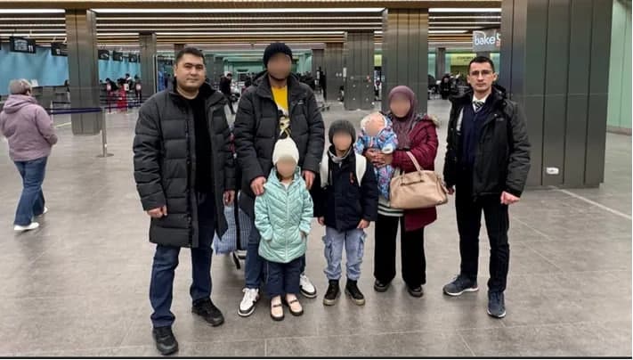 Rossiyada qiyin ahvolda qolgan oila O‘zbekistonga qaytarildi