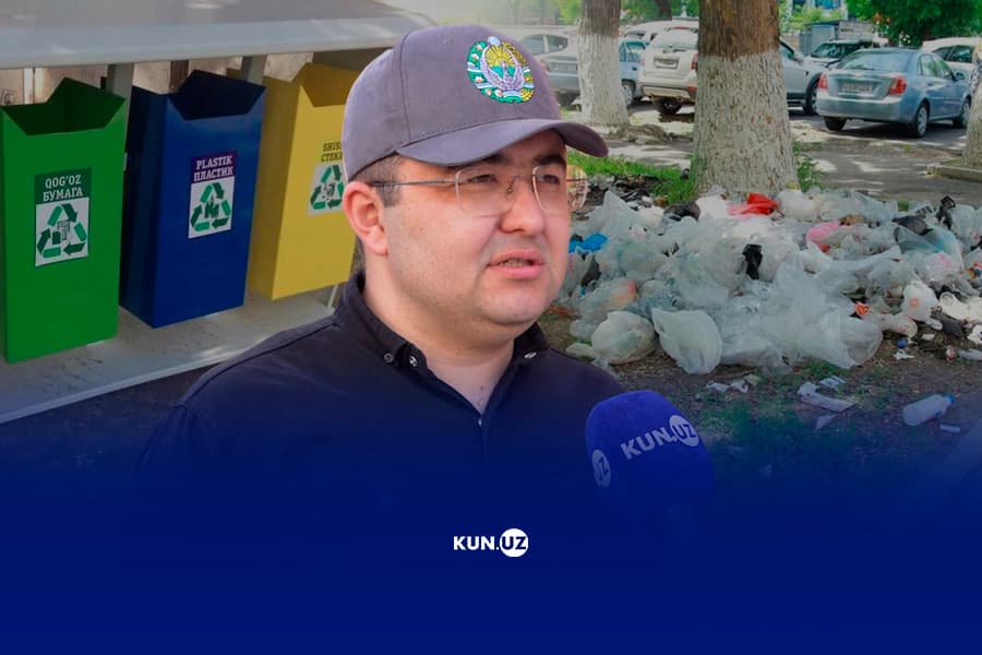 В Ташкенте не хватает около 6 тысяч мусорных контейнеров