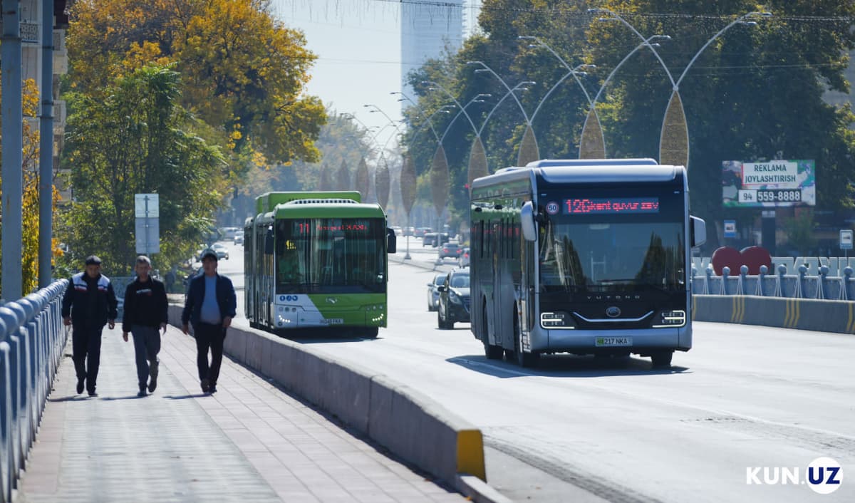 Tashkent bus revenue hits UZS 644 billion as passenger numbers double