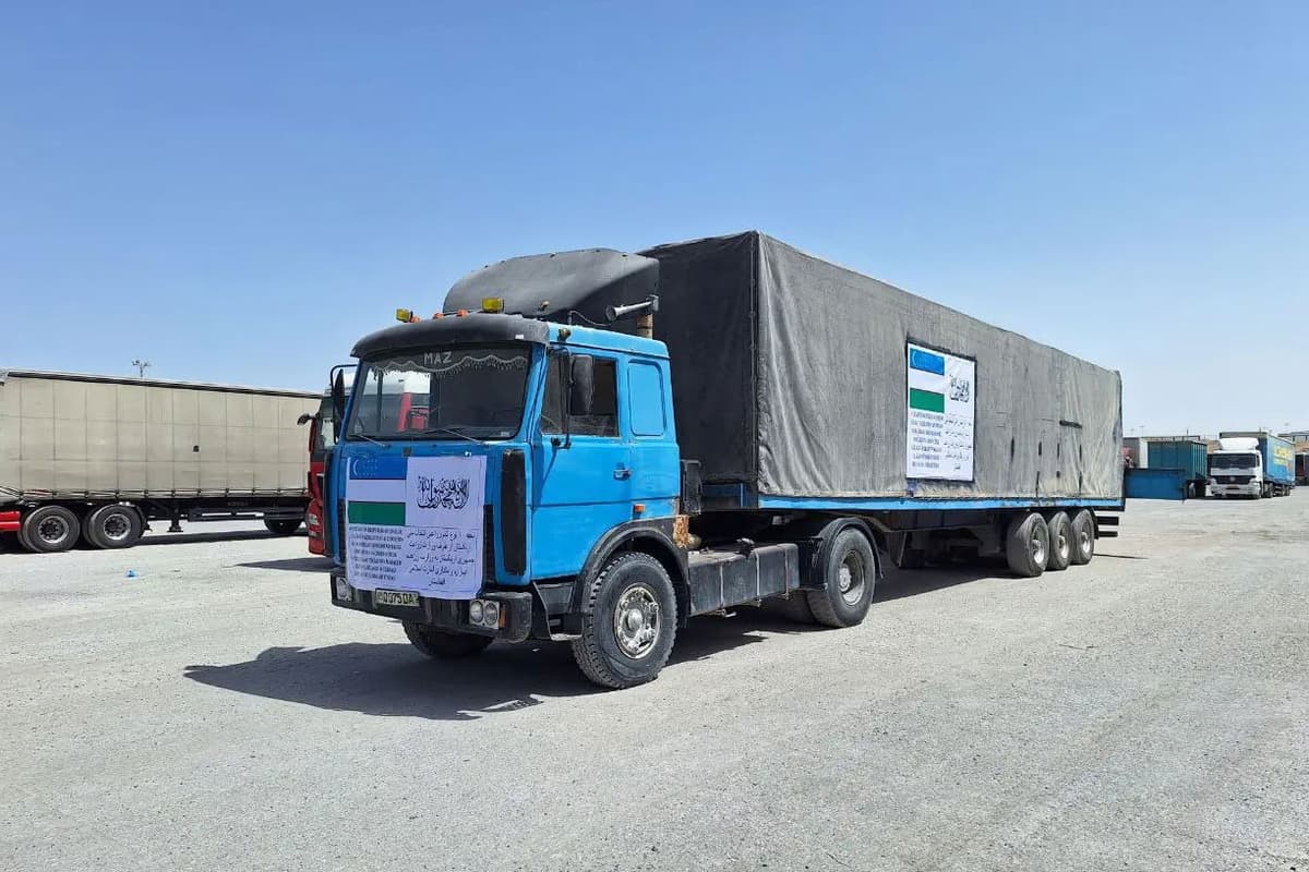 Uzbekistan sends over 26 tons of farm seeds to Afghanistan as humanitarian aid