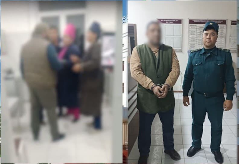 Sirdaryoda shifoxonada rashk tufayli janjal chiqargan shaxs 15 sutkaga qamaldi