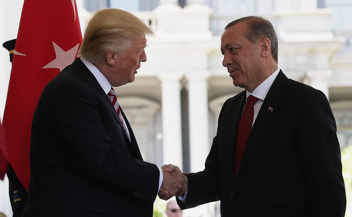 Трамп хочет сотрудничать с Эрдоганом для завершения войны в Украине