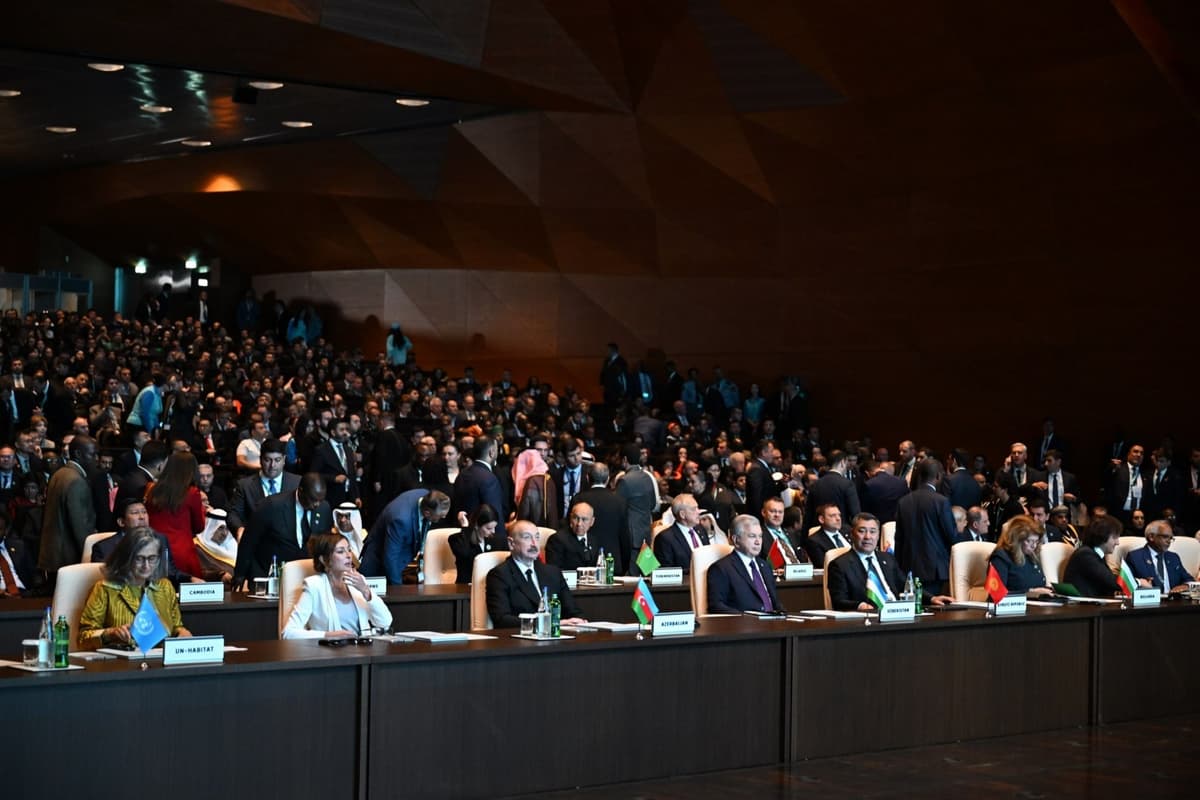 Shavkat Mirziyoyev Butunjahon urbanizatsiya forumi ochilishida ishtirok etdi