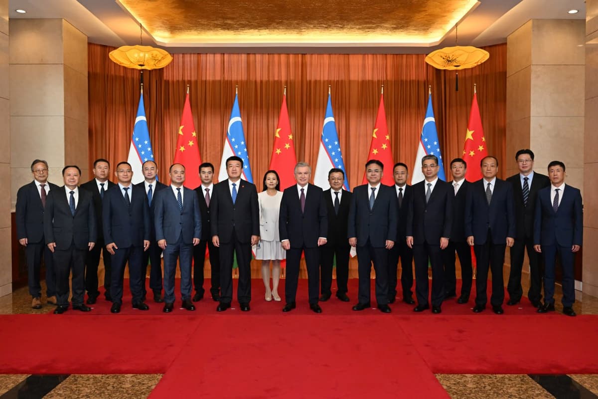 Shavkat Mirziyoyev Pekinda Xitoyning yirik korporatsiyalari rahbarlari bilan uchrashdi