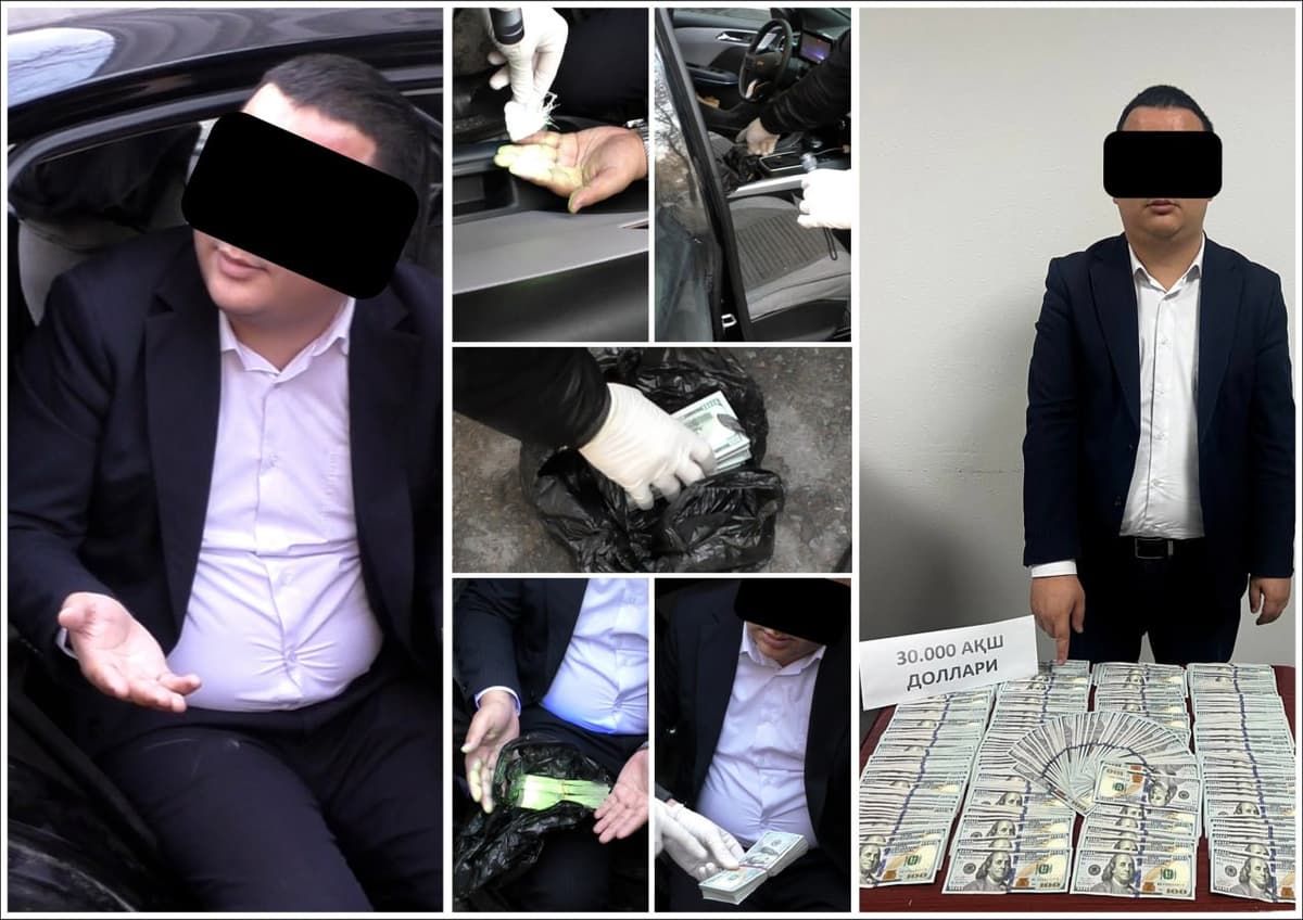 Bank official arrested for allegedly demanding $110,000 to waive tax liabilities in Tashkent region