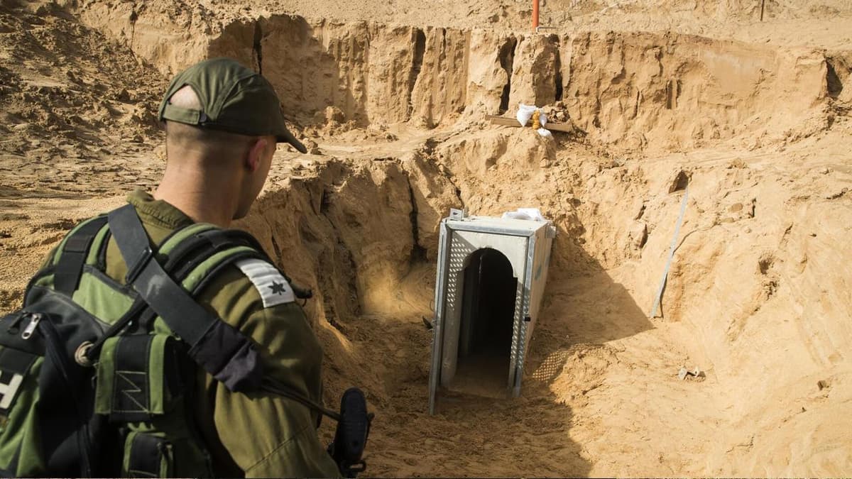 Isroil armiyasi G‘azoda 1,2 kmlik tunnelni yo‘q qildi