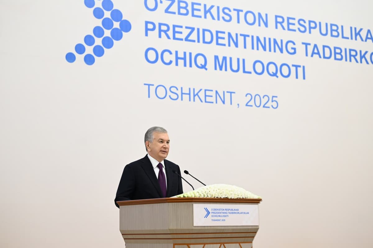 Shavkat Mirziyoyevning tadbirkorlar bilan an’anaviy ochiq muloqoti boshlandi