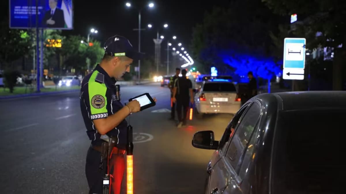Over 2,000 traffic violations reported in Namangan in a day