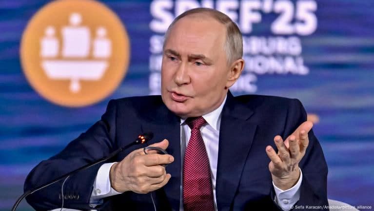 Putin G‘arb davlatlari iqtisodiyoti haqida: «Tez orada yo‘q bo‘lib ketadi»