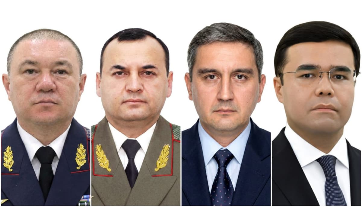 Ichki ishlar vaziriga 4 nafar yangi o‘rinbosar tayinlandi