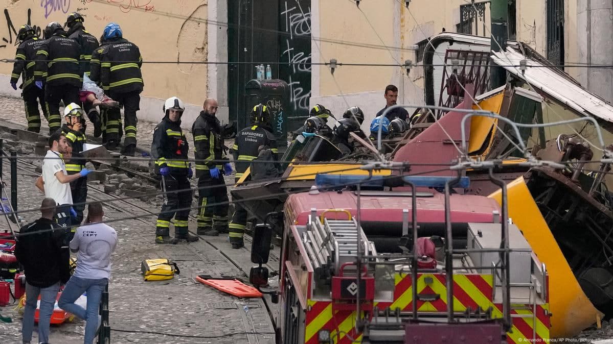 Lissabonda “Gloriya” funikulyori halokati: 15 kishi qurbon bo‘ldi