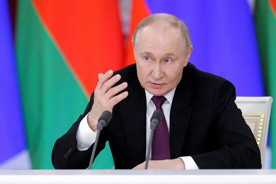 Путин: Россия Украинада ўт очишни тўхтатишга баъзи шартларда тайёр