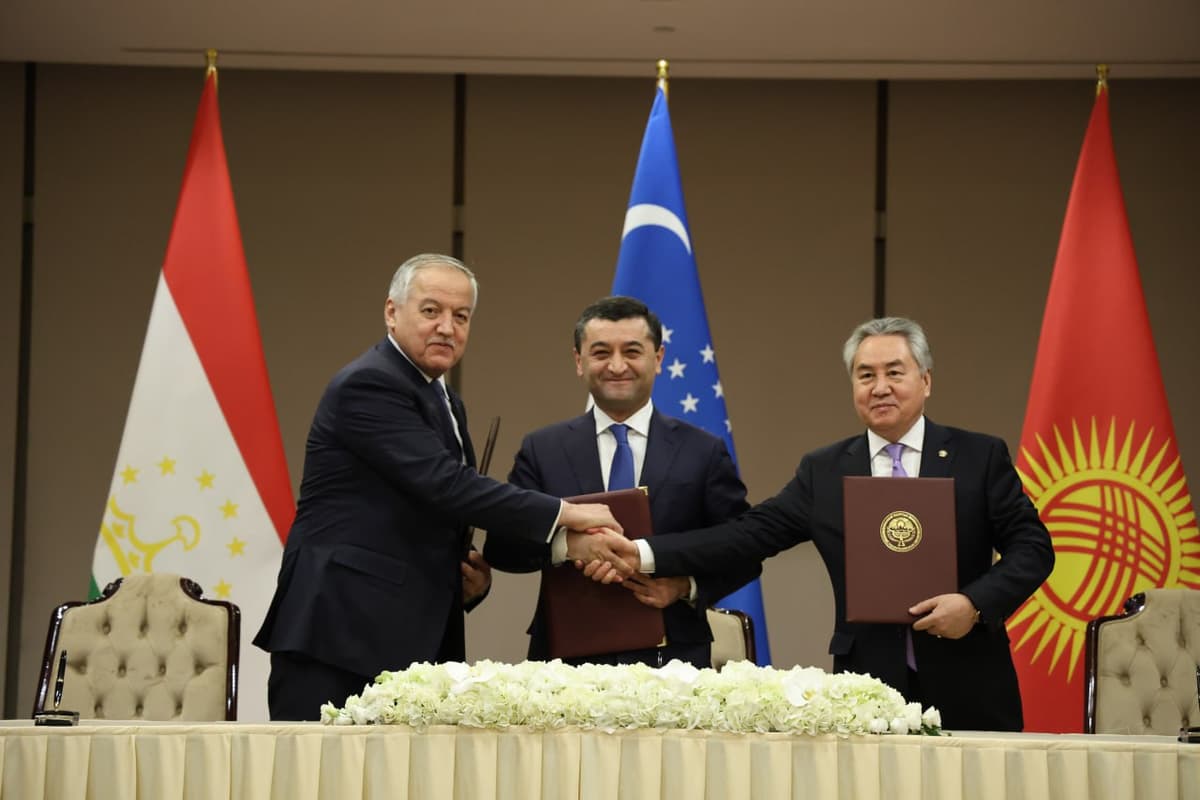 O‘zbekiston, Qirg‘iziston va Tojikiston o‘zaro chegaralarning tutashuv nuqtasi bo‘yicha yakuniy hujjatni imzoladi