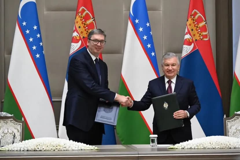 President Mirziyoyev expected to visit Serbia in early 2026