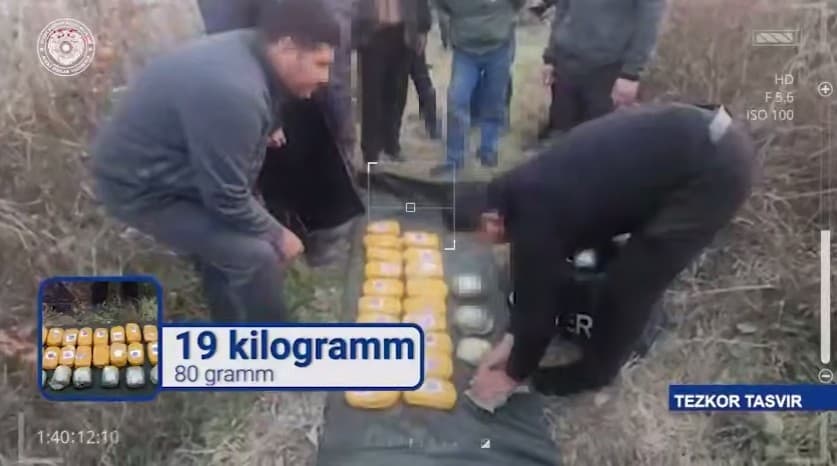 Toshkent shahrida narkosavdogarlar 19 kilogramm giyohvand modda bilan ushlandi