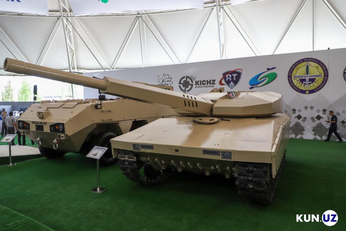 O‘zbekistonda modernizatsiya qilingan T-64 tanki namoyish etildi