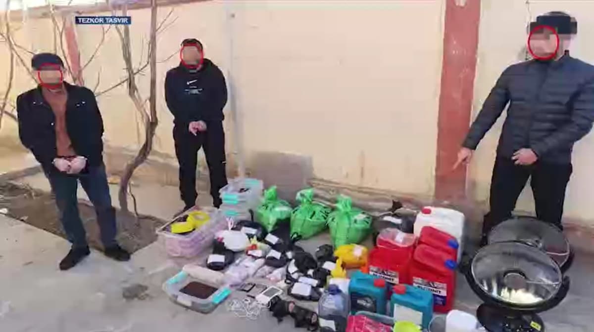 9 billion UZS worth of synthetic drugs seized in Fergana