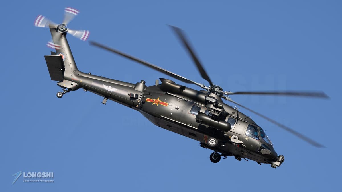 Xitoy Black Hawk'ga raqobatchi - Z-20T hujumkor vertolyotini namoyish etdi
