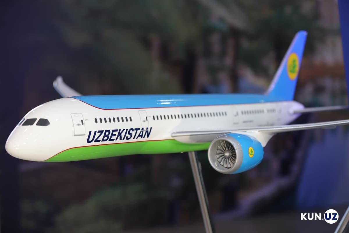 Uzbekistan Airways подписала контракт с Boeing на более чем 8 млрд долларов