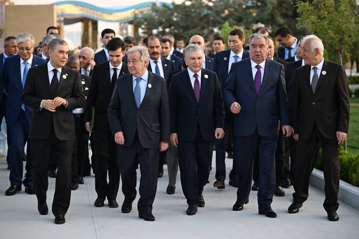 БМТ конференциясида ўзбек ҳовлиси кўринишида қурилган Ўзбекистон павилйони намойиш этилди