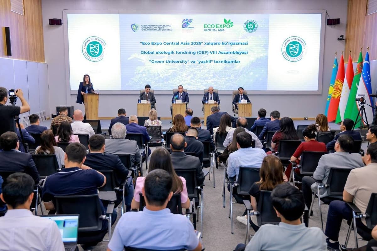 Eco Expo Central Asia 2026: Toshkentda yirik ekologik tashabbuslar taqdim etildi