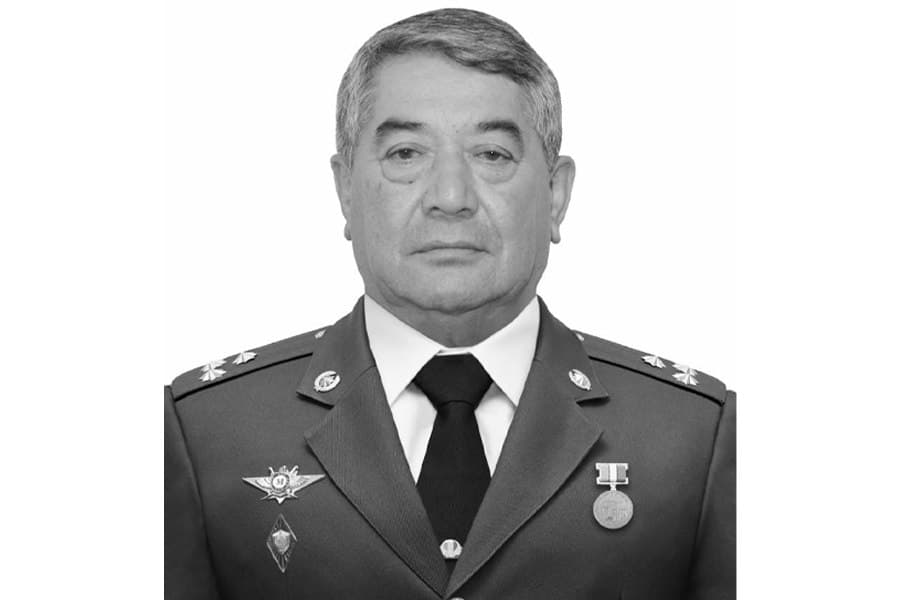 Chegara qo‘shinlari qo‘mondoni o‘rinbosari vafot etdi