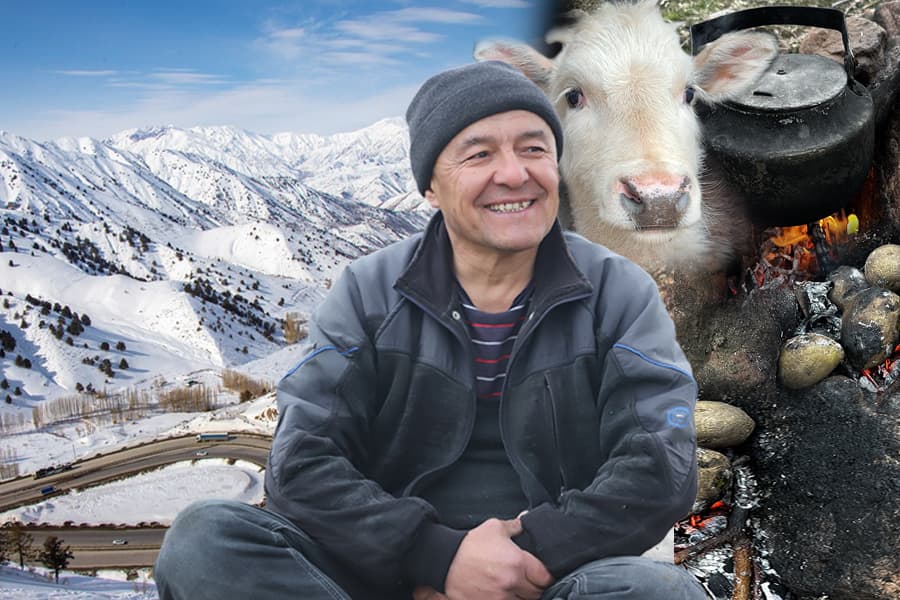 Dovon ortidagi qishloq: Chetsuvda bir kun