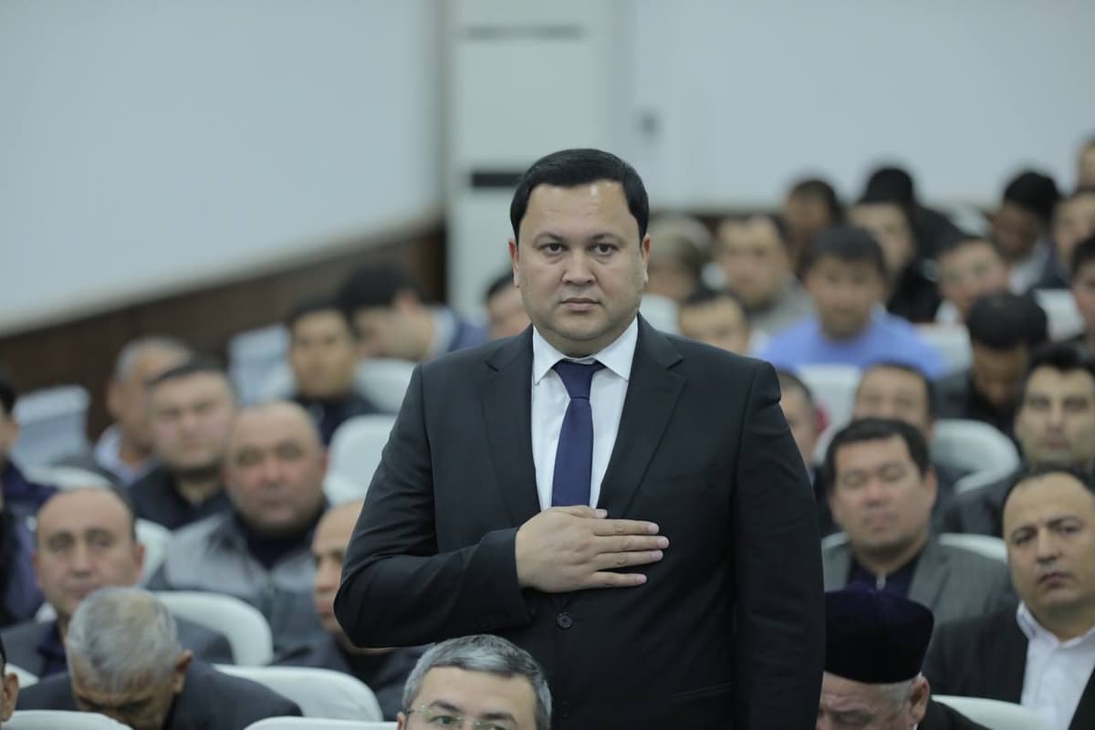 Abdurahim Umarov Mirzaobod tumani hokimi etib tayinlandi