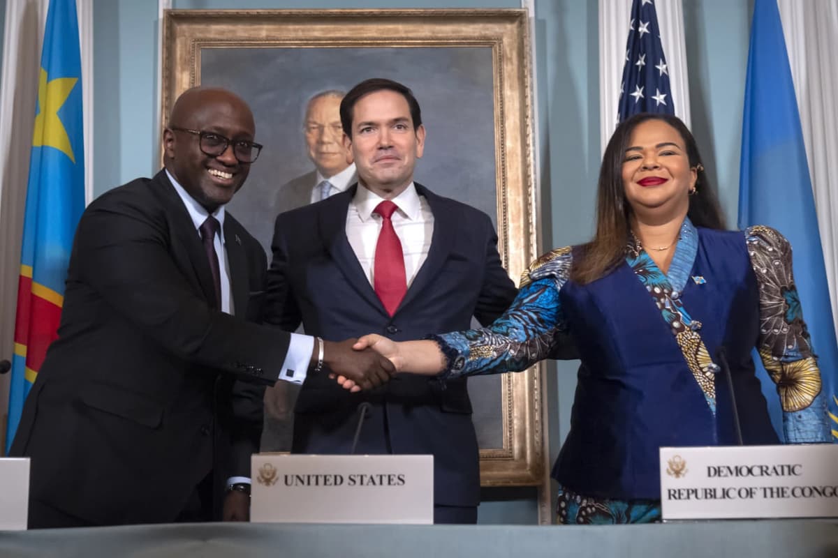 Kongo DR va Ruanda Vashingtonda tinchlik shartnomasini imzoladi