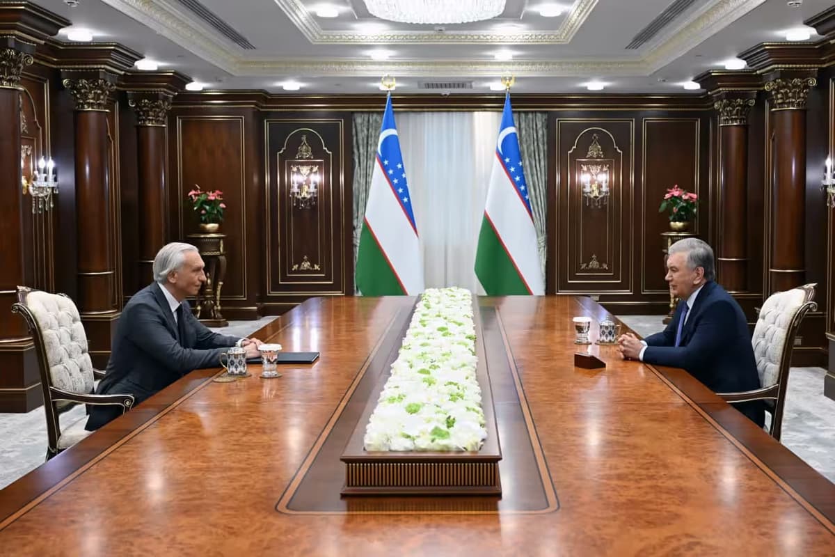 Shavkat Mirziyoyev, Gazprom Neft Chairman discuss expanding energy cooperation