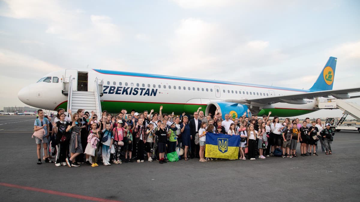 Uzbekistan welcomes Ukrainian children affected by war for recovery and rehabilitation