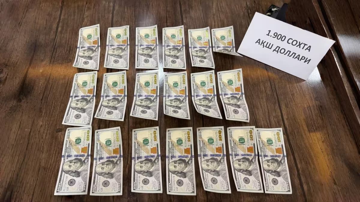 Authorities detain man selling counterfeit $1,900 for real cash in Andijan