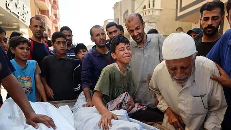 Isroilning G‘azoga zarbasi oqibatida suv uchun navbatda turgan bolalar halok bo‘ldi