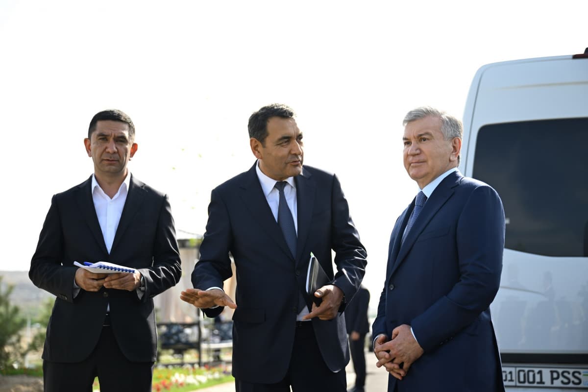 President Mirziyoyev inspects $50 million tourism hub at Karkidon Reservoir