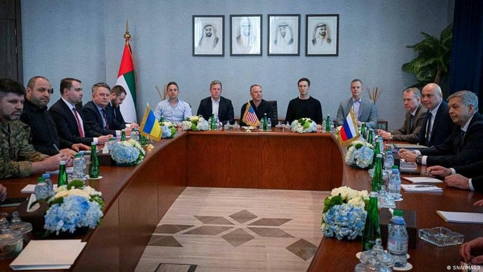 Abu-Dabida Ukraina bo‘yicha muzokaralarning birinchi kuni yakunlandi