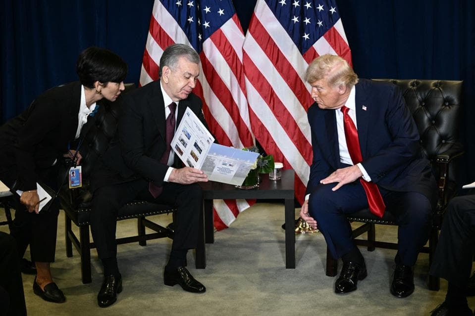 Forbes: Trump–Mirziyoyev meeting – big strategic win for both sides