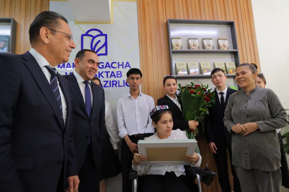 Surxondaryoda prezident bilan uchrashgan o‘quvchi TerDUga grant asosida qabul qilinadi
