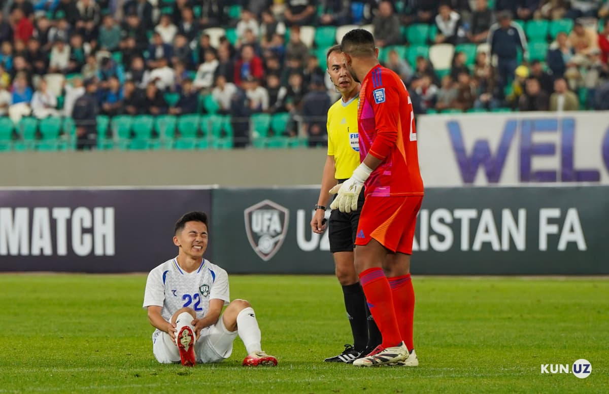 Uzbekistan midfielder Abbos Fayzullayev sidelined for Uruguay friendly due to injury