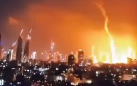 Eron Isroilga ballistik raketalarni uchirdi