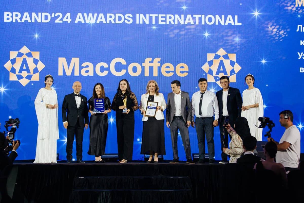 MacCoffee — “2024 йилда Ўзбекистонда 3 таси 1 да қаҳвалари бўйича етакчи” деб эътироф этилди