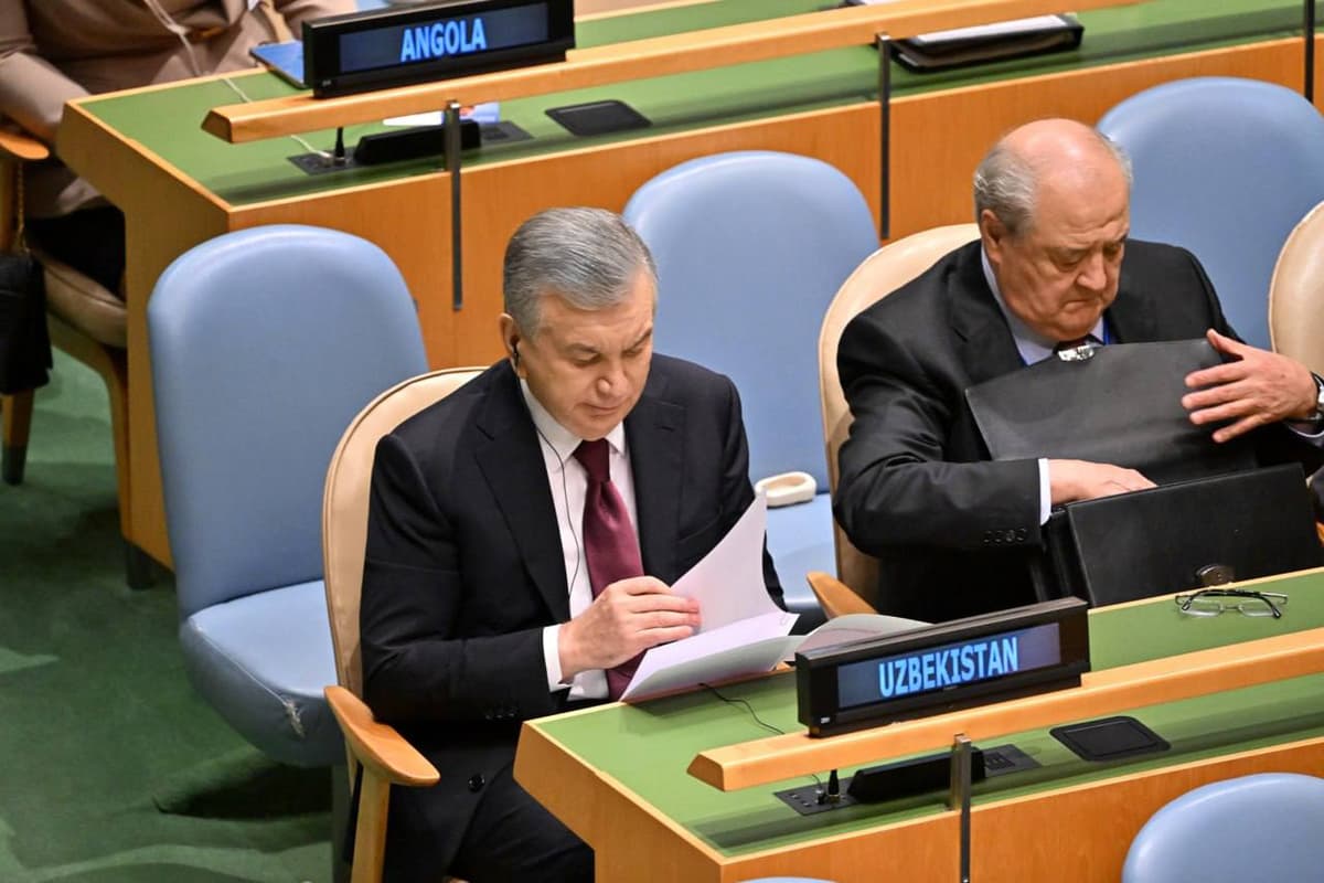 Mirziyoyev urges UN to support Central Asia’s integration, prevent Afghanistan’s isolation, and push for peace in Gaza and Ukraine