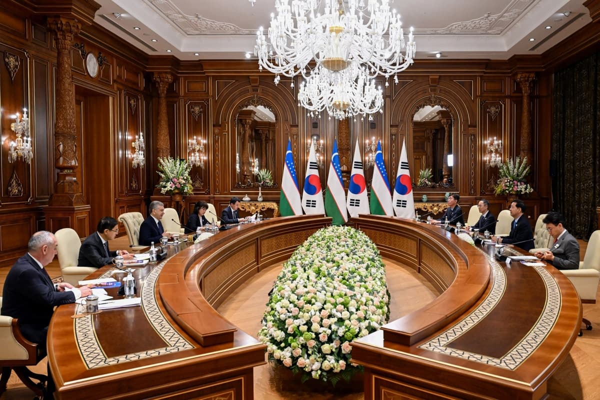 Uzbekistan and South Korea target $20 billion in trade through strategic projects