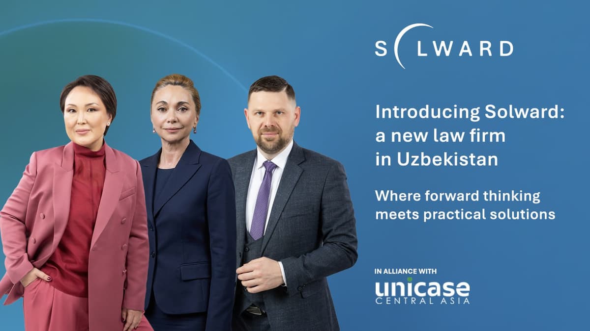 Solward Announces Launch in Uzbekistan and Strategic Alliance in Central Asia