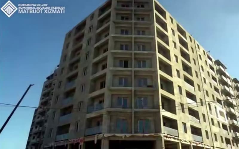 Под Ташкентом остановлено строительство объекта, не соответствующего нормативным требованиям