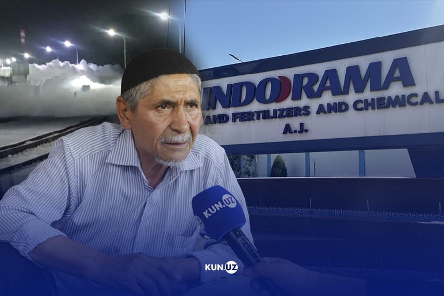 "Ko‘chamiz dahshatli tutun bilan qoplandi" - Qo‘qonda ammiak sizib chiqqan hududdan reportaj