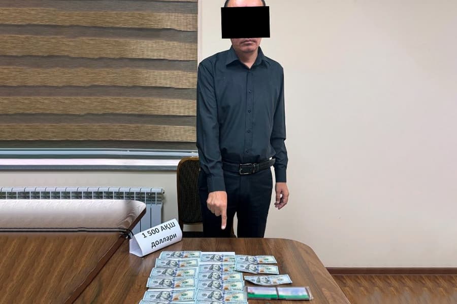 Toshkent viloyatida hokimlik xodimi qo‘lga olindi