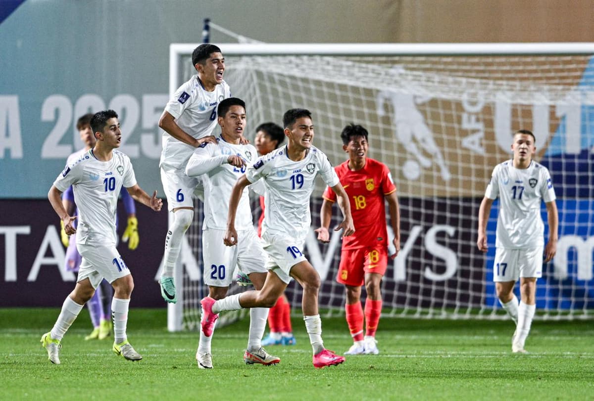 Uzbekistan U-17s defeat China, qualify early for World Cup and reach Asian Cup quarterfinals