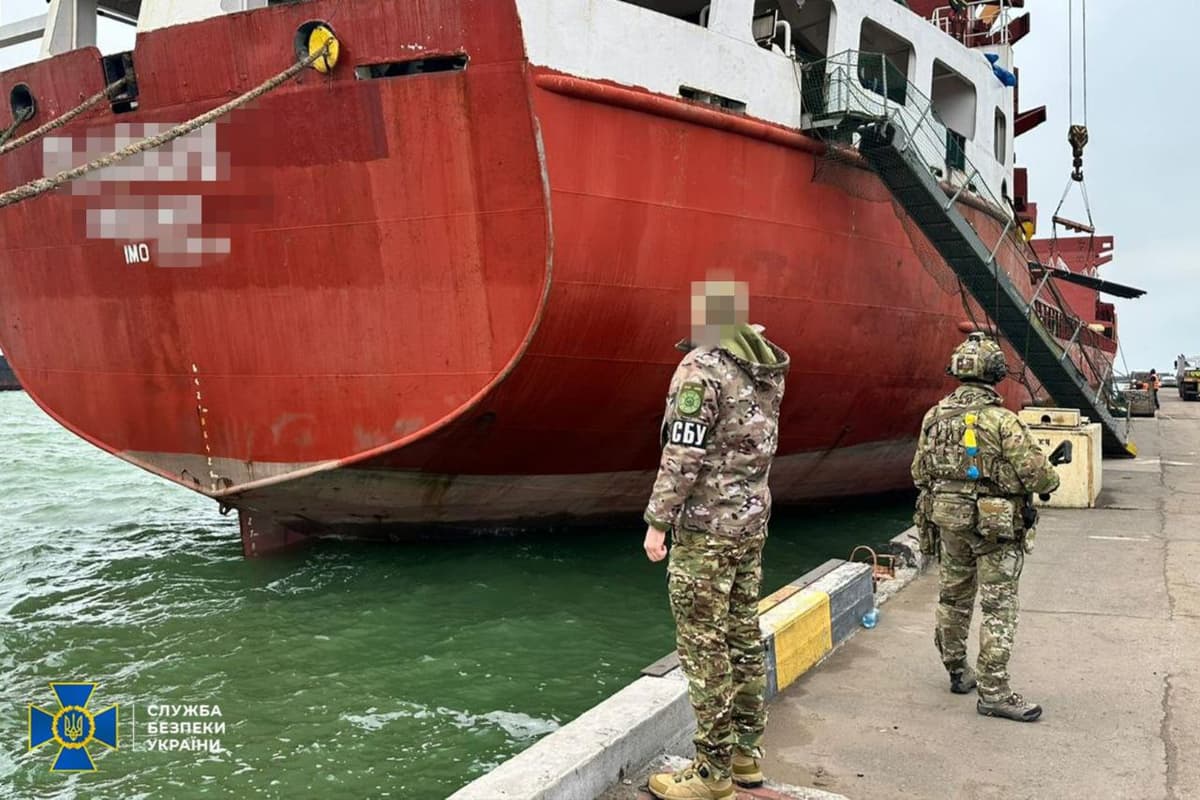 UXX Odessada RFning «yashirin floti» kemasi qo‘lga olingani haqida xabar berdi
