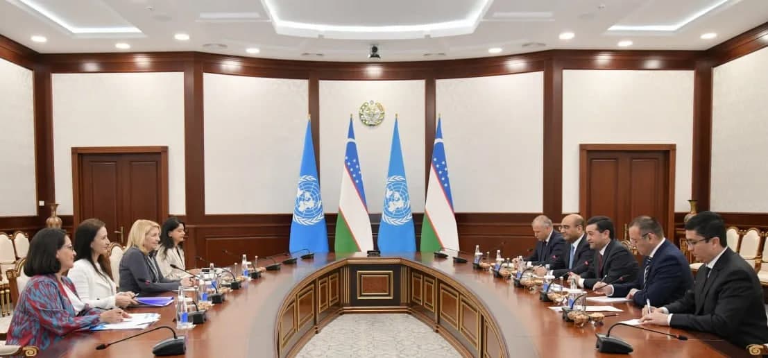 FM Bakhtiyor Saidov and UNICEF Chief discuss projects for children’s welfare